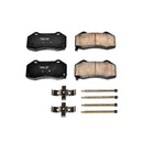 PowerStop Z17 Evolution Ceramic Brake Pads With Hardware