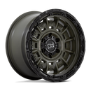 17x9 Black Rhino Legion Olive Drab Green Black Lip 6x139.7 ET0.00 Wheel-1