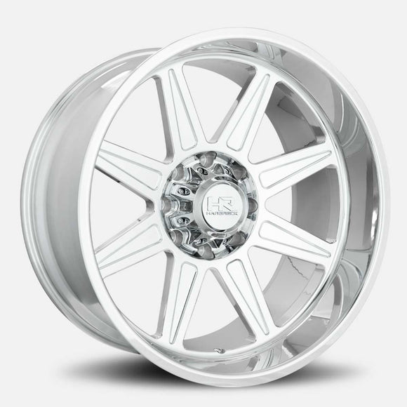 22x12 Hardrock H906 Polished 6x139.7 ET-51 wheel/rim