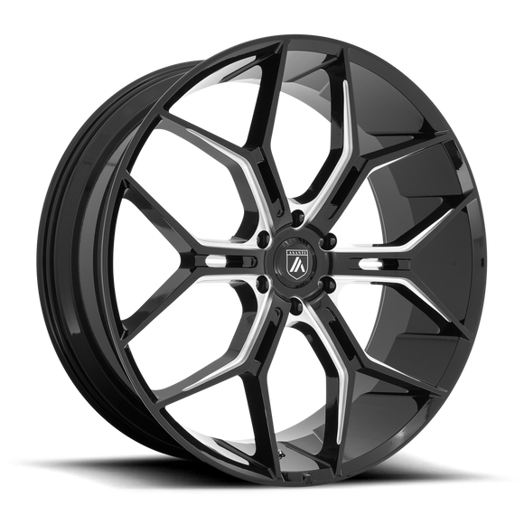 22X9.5 Asanti Black ABL-38 MONARCH TRUCK G-BLK MILL 6X120 ET38 wheel/rim