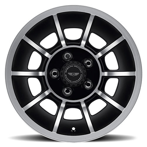 15X7 American Racing Vector Satin Black Wheel/Rim 5x114.3 15-7 5-114.3 ET0