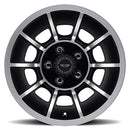15X7 American Racing Vector Satin Black Wheel/Rim 5x114.3 15-7 5-114.3 ET0