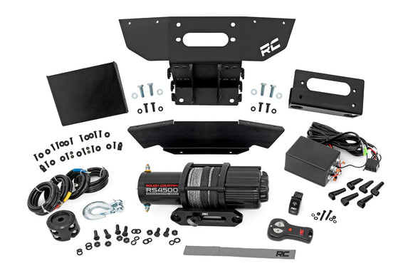 Rough Country Winch Mount Front RS4500S for Polaris RZR XP1000-4 2024