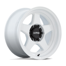 17X8.5 KMC KM728 Lobo Gloss White 6X135 ET-10 Wheel Rim-1