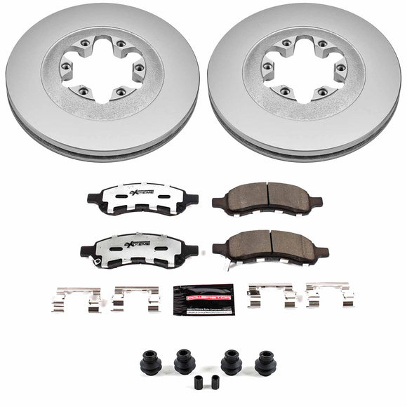 Z36 Truck & Tow Premium Carbon-Fiber Ceramic Brake Pad and Fully Coated Rotor Ki