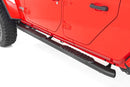 Oval Nerf Steps - Black - Jeep Gladiator JT (20-23)