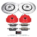 PowerStop Z23 Daily Driver Carbon-Fiber Ceramic Pads Drilled & Slotted Rotor & C