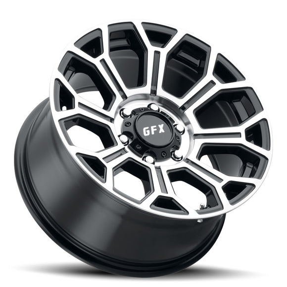 16x8.5 G-FX TR-19 Gloss Black Machined Face 6x139.7 ET0 wheel/rim