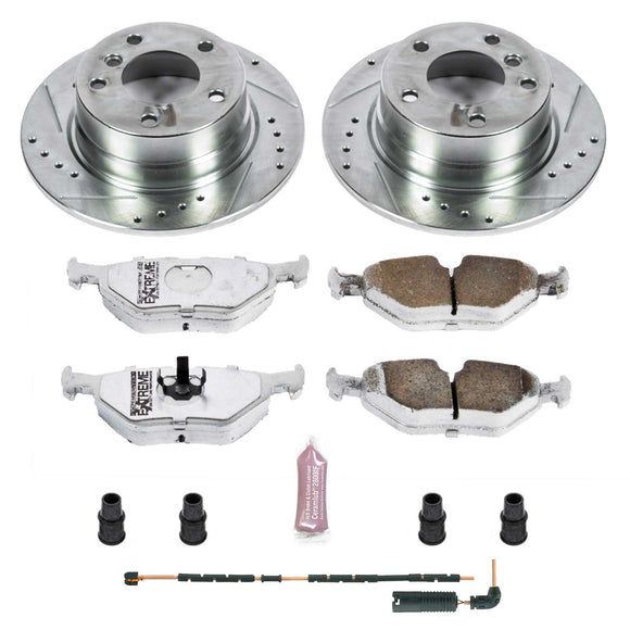 PowerStop Z26 Street Performance Ceramic Brake Pad and Drilled & Slotted Rotor K