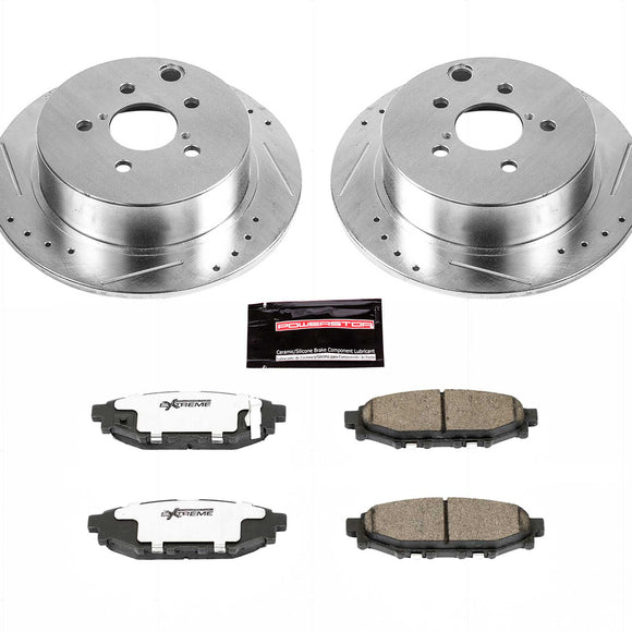 PowerStop Z26 Street Performance Ceramic Brake Pad and Drilled & Slotted Rotor K