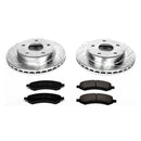 PowerStop Z23 Daily Driver Carbon-Fiber Ceramic Brake Pad and Drilled & Slotted