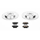 PowerStop Z23 Daily Driver Carbon-Fiber Ceramic Brake Pad and Drilled & Slotted