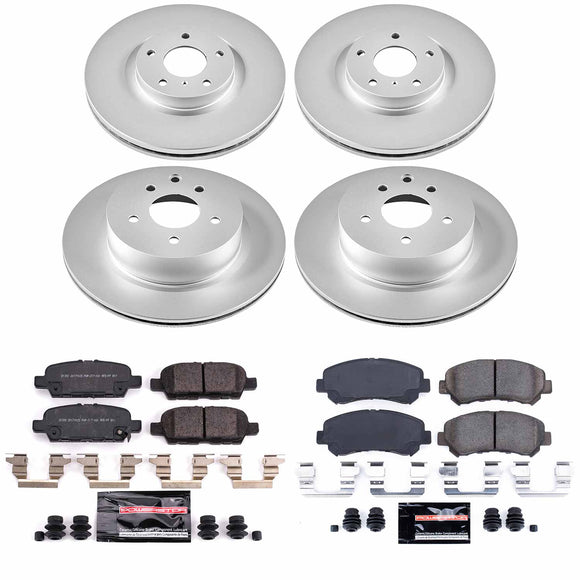 Z23 Daily Driver Premium Carbon-Fiber Ceramic Brake Pad and Fully Coated Rotor K
