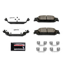 PowerStop Z36 Truck And Tow Carbon-Fiber Ceramic Brake Pads With Hardware