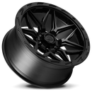 20x10 Lock Off-Road Matrix Matte Black 8x165.1 8x170 8x6.5 ET-18 Wheel Rim