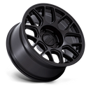 17X8.5 KMC KM730 Hatchet Matte Black 5x127 ET-10 Wheel Rim