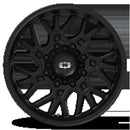22x12 Vision 404 Brawl Satin Black Wheel 8x165.1 ET-51 CB125.2