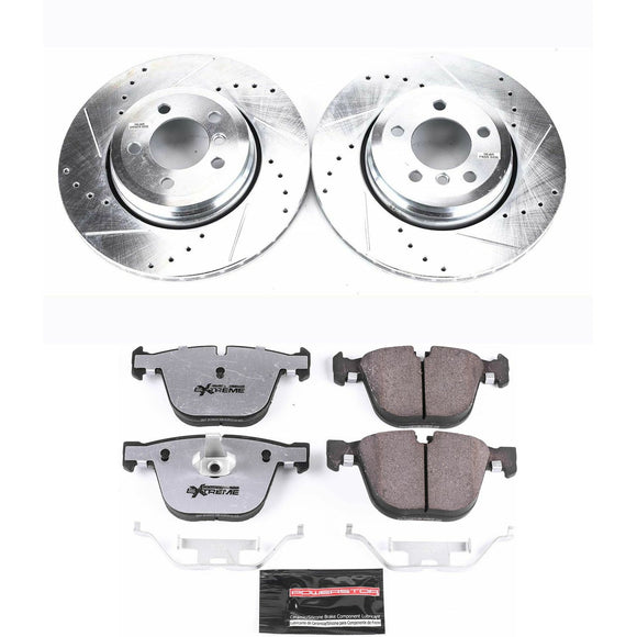 PowerStop Z26 Street Performance Ceramic Brake Pad and Drilled & Slotted Rotor K