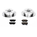 PowerStop Z23 Daily Driver Carbon-Fiber Ceramic Brake Pad and Drilled & Slotted