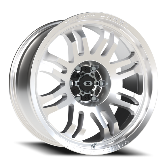 20x9.5 Vision 409 Inferno Milled Machine Face 6x5.5 6x139.7 ET-18 wheel/rim