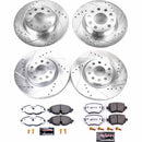 PowerStop Z26 Street Performance Ceramic Brake Pad and Drilled & Slotted Rotor K