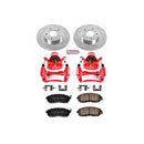 PowerStop Z23 Daily Driver Carbon-Fiber Ceramic Pads Drilled & Slotted Rotor & C