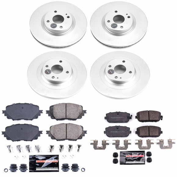 Z23 Daily Driver Premium Carbon-Fiber Ceramic Brake Pad and Fully Coated Rotor K