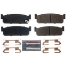 PowerStop Z23 Evolution Sport Carbon-Fiber Brake Pads With Hardware