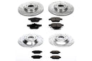 PowerStop Z23 Daily Driver Carbon-Fiber Ceramic Brake Pad and Drilled & Slotted