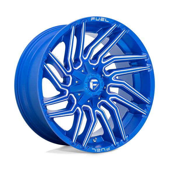22x10 Fuel Off-Road D774 Typhoon Anodized Blue Milled 8x170 ET-18 CB125.1 Wheel