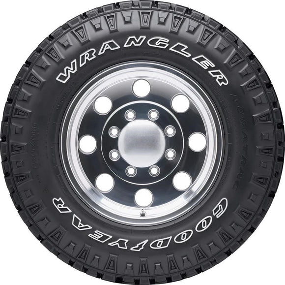 LT285/70R17 Goodyear Wrangler Duratrac 121Q OWL D 285 70 17 2857017