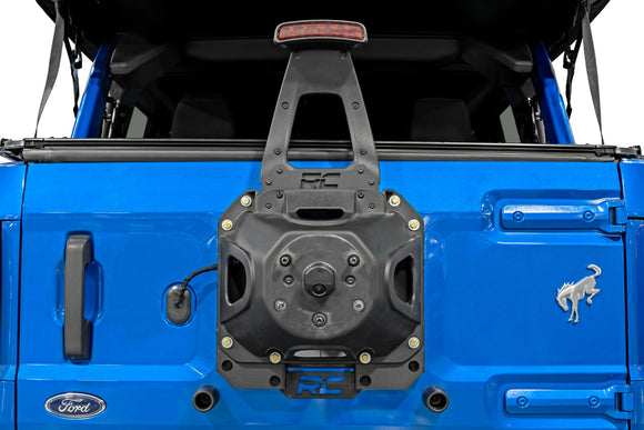 Rough Country Spare Tire Relocation For Ford Bronco 4WD 2021-2023