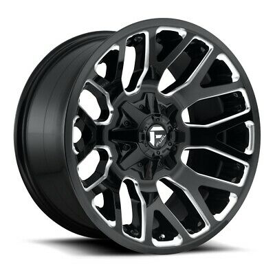 20X9 Fuel D623 WARRIOR Gloss Black Milled 6X135/6X139.7 ET20 wheel/rim