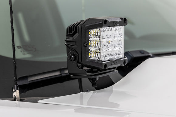 Rough Country LED Ditch Light Kit 2" For Chevy GMC 1500 14-18