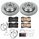 PowerStop OE Stock Replacement Low-Dust Ceramic Brake Pad and Rotor Kit
