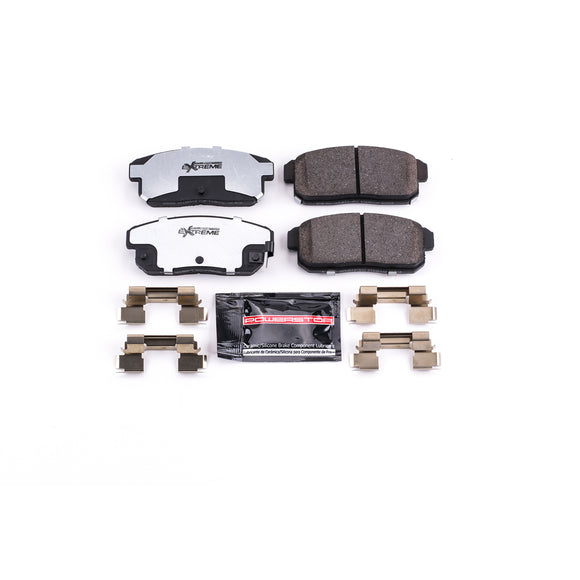 PowerStop Z26 Street Performance Carbon-Fiber Ceramic Brake Pads With Hardware