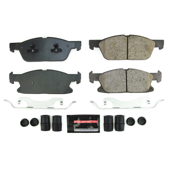 PowerStop Z23 Evolution Sport Carbon-Fiber Brake Pads With Hardware