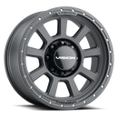 20x9 Vision 350 Ojos Satin Black Wheel 8x170 ET12 CB125.2