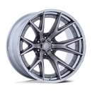 20x10 Fuel Off-Road FC402 Catalyst Platinum With Chrome Lip 6x135 ET-18 Wheel