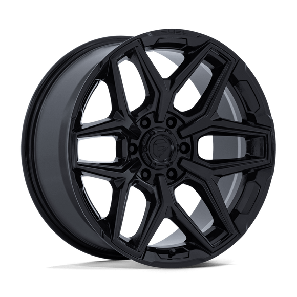 20x9 Fuel Off-Road Flux Gloss Black 6x139.7 ET20 CB106.1 Wheel Rim