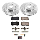 PowerStop OE Stock Replacement Low-Dust Ceramic Brake Pad and Rotor Kit