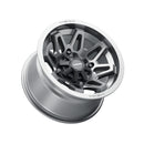 12x8 Vision 415 Bomb Gunmetal 4x156 ET-10.2 Wheel Rim