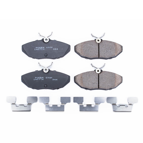 PowerStop Z17 Evolution Ceramic Brake Pads With Hardware