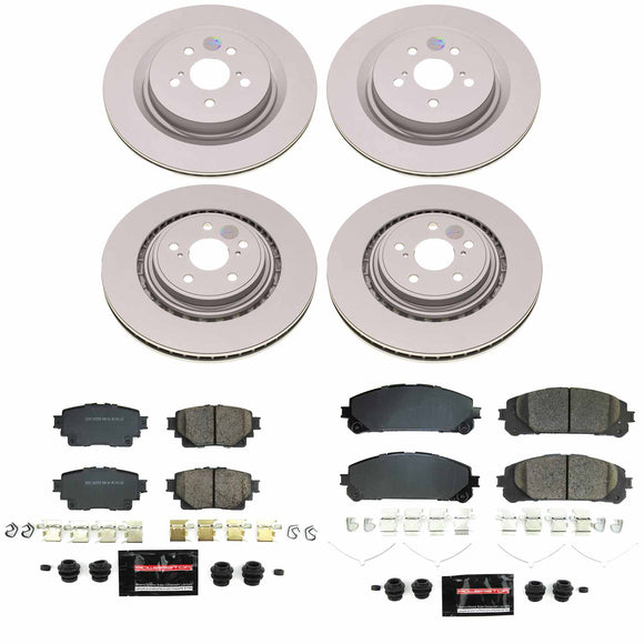 Z23 Daily Driver Premium Carbon-Fiber Ceramic Brake Pad and Fully Coated Rotor K