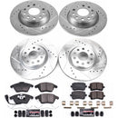 PowerStop Z23 Daily Driver Carbon-Fiber Ceramic Brake Pad and Drilled & Slotted