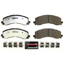 PowerStop Z36 Truck And Tow Carbon-Fiber Ceramic Brake Pads With Hardware