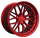 18x10 XXR 571 Candy Red Wheel 5x4.5 ET25 CB73.1