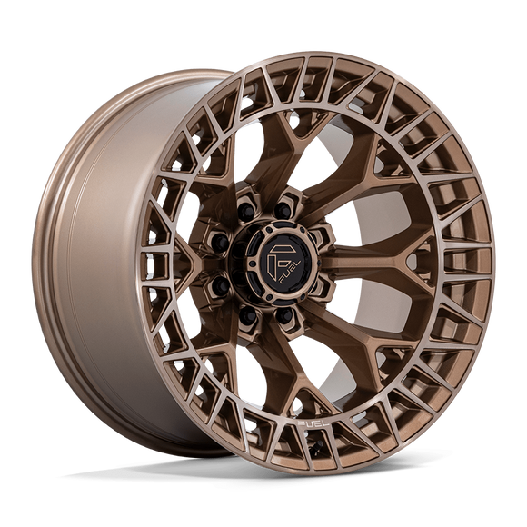 20x9 Fuel Off-Road FC873 Charger Platinum Bronze 8x165.1 ET1 CB125.1 Wheel Rim