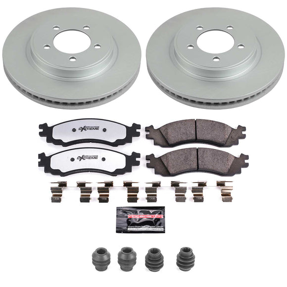 Z36 Truck & Tow Premium Carbon-Fiber Ceramic Brake Pad and Fully Coated Rotor Ki