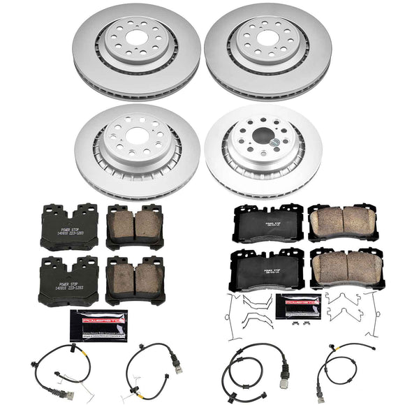 Z23 Daily Driver Premium Carbon-Fiber Ceramic Brake Pad and Fully Coated Rotor K